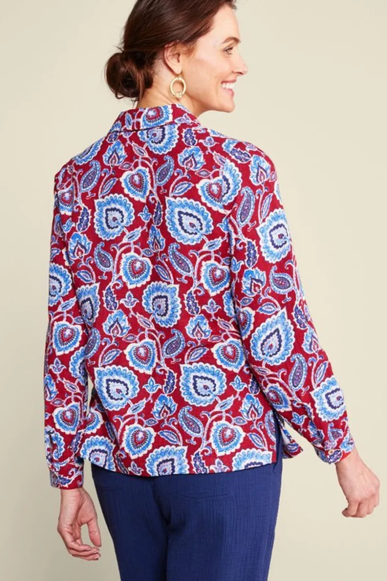 Best Soft Surroundings Addison Gauze Big Shirt