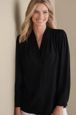 Online Soft Surroundings Akira Blouse