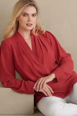 Online Soft Surroundings Akira Blouse