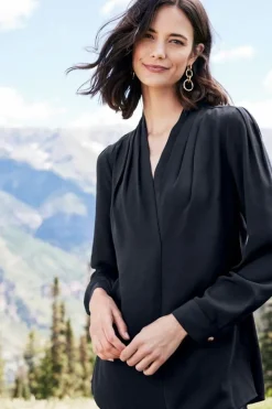 Online Soft Surroundings Akira Blouse