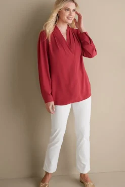 Online Soft Surroundings Akira Blouse