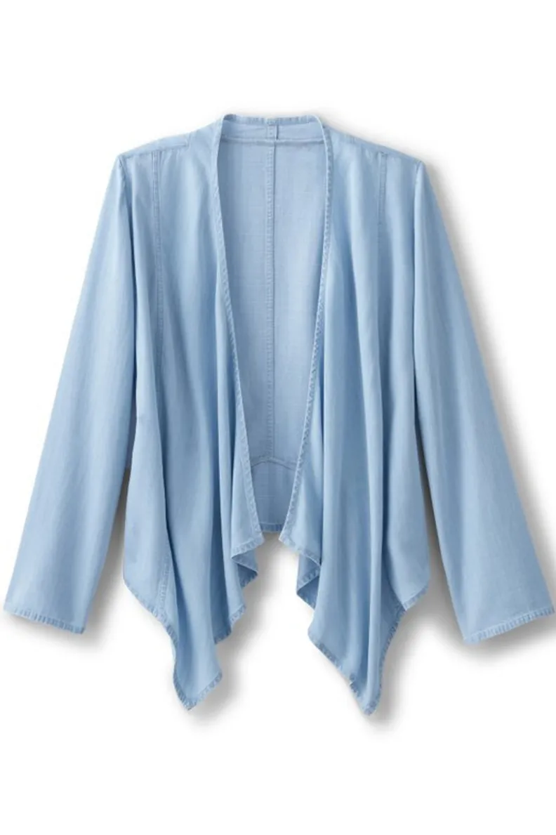 Online Soft Surroundings Alicante Tencel™ Topper LightChambray