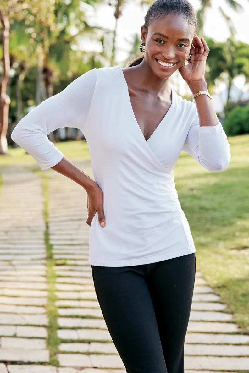 Hot Soft Surroundings Alyssa Knit Top