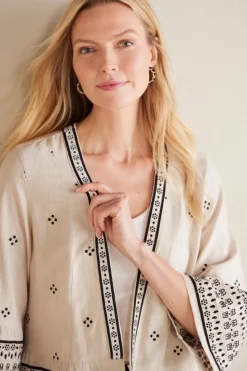 Online Soft Surroundings Amantea Jacket Moonbeam