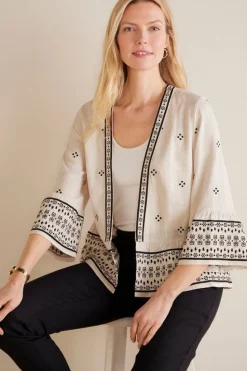 Online Soft Surroundings Amantea Jacket Moonbeam