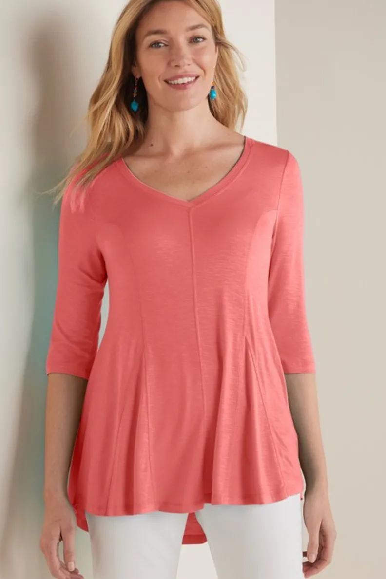 Hot Soft Surroundings Amelia A-Line Tunic
