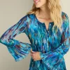Best Soft Surroundings Amelie Top BlueAbstract