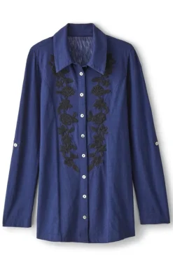 Fashion Soft Surroundings Anisa Tunic GreenMilieuStripe