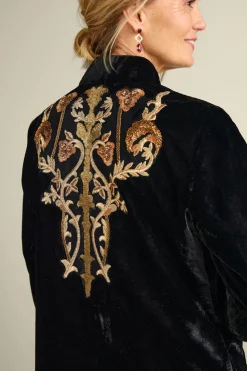 Outlet Soft Surroundings Antoinette Jacket Black