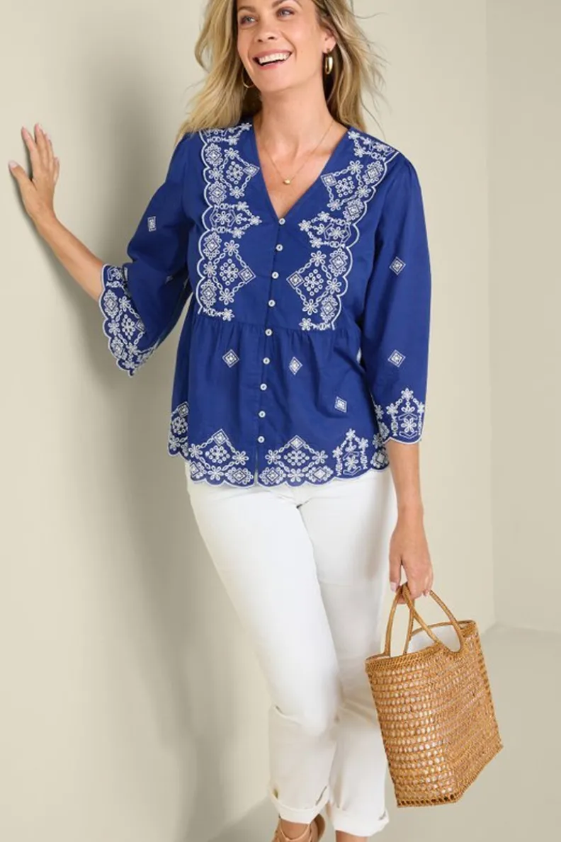 Fashion Soft Surroundings April Woven Bag Tan