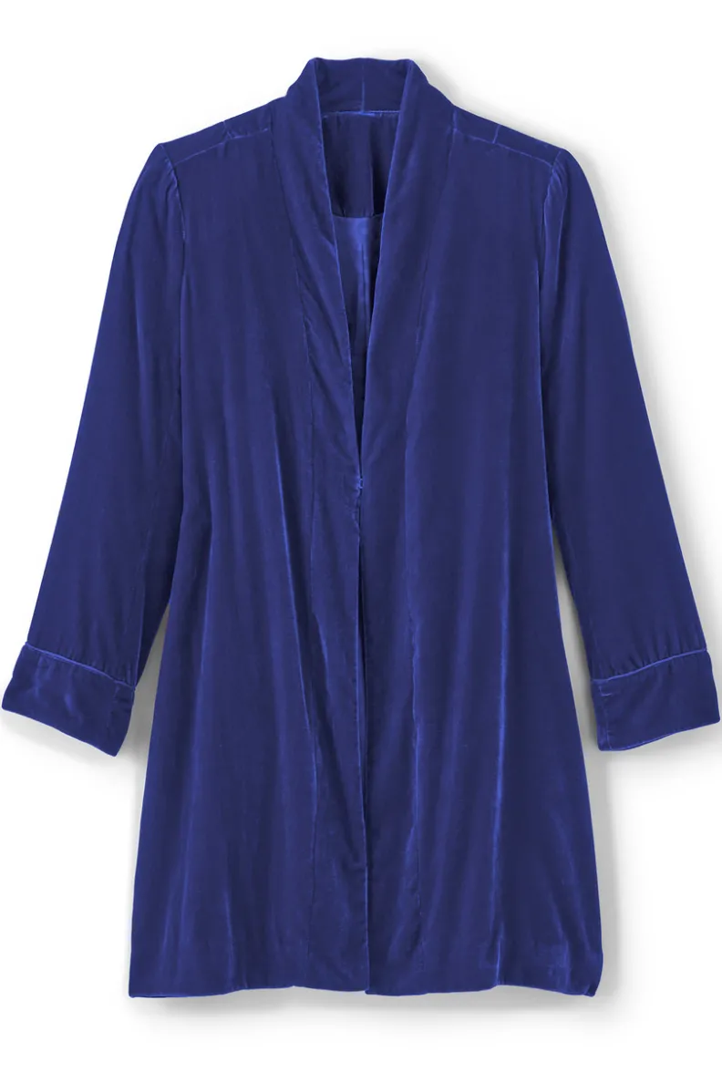 Hot Soft Surroundings Aria Velvet Jacket