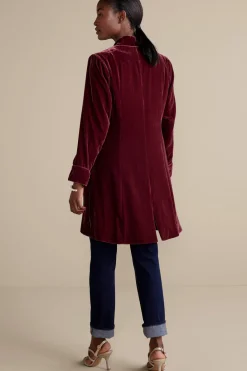 Hot Soft Surroundings Aria Velvet Jacket