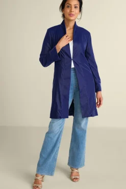 Hot Soft Surroundings Aria Velvet Jacket