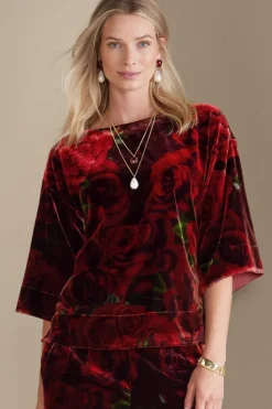Best Soft Surroundings Aria Velvet Top