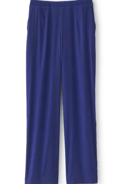 Online Soft Surroundings Aria Velvet Wide Leg Pants