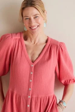 Best Soft Surroundings Arielle Gauze Midi Dress