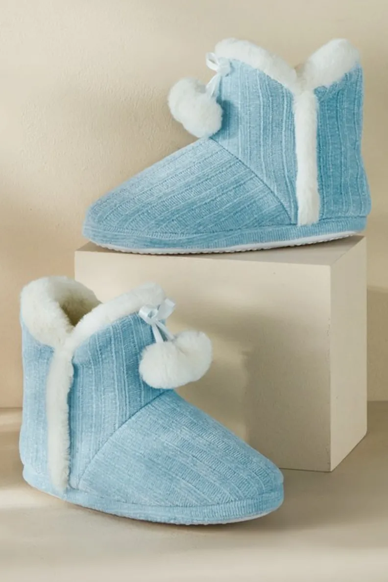 Outlet Soft Surroundings Ashlyn Cabled Bootie Slippers