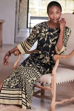 New Soft Surroundings Asteria Dress CoralFloral