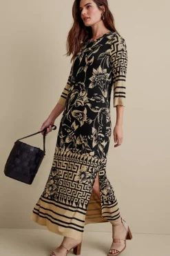 New Soft Surroundings Asteria Dress CoralFloral