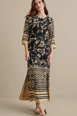 New Soft Surroundings Asteria Dress CoralFloral