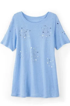 Online Soft Surroundings Astra Linen Tee