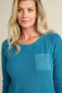 Hot Soft Surroundings Autumn Waffle Tunic