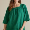 Online Soft Surroundings Avery Top VerdantGreen