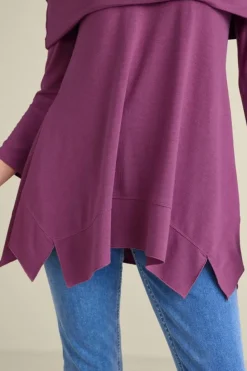 Best Soft Surroundings B'call Knit Tunic Damson