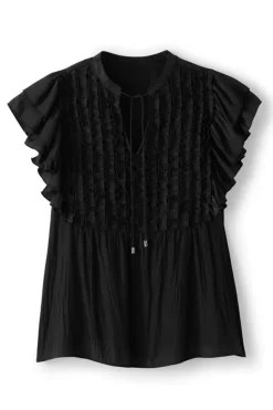 Discount Soft Surroundings Beatrix Topper Black