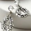 Best Soft Surroundings Belle Crystal Earrings Silver