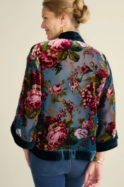 Discount Soft Surroundings Bercy Velvet Topper RoseGardenBurnout