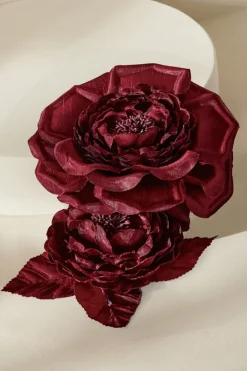 Online Soft Surroundings Bordeaux Blooms Pin Burgundy