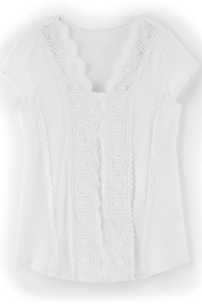 Online Soft Surroundings Breelyn Top White