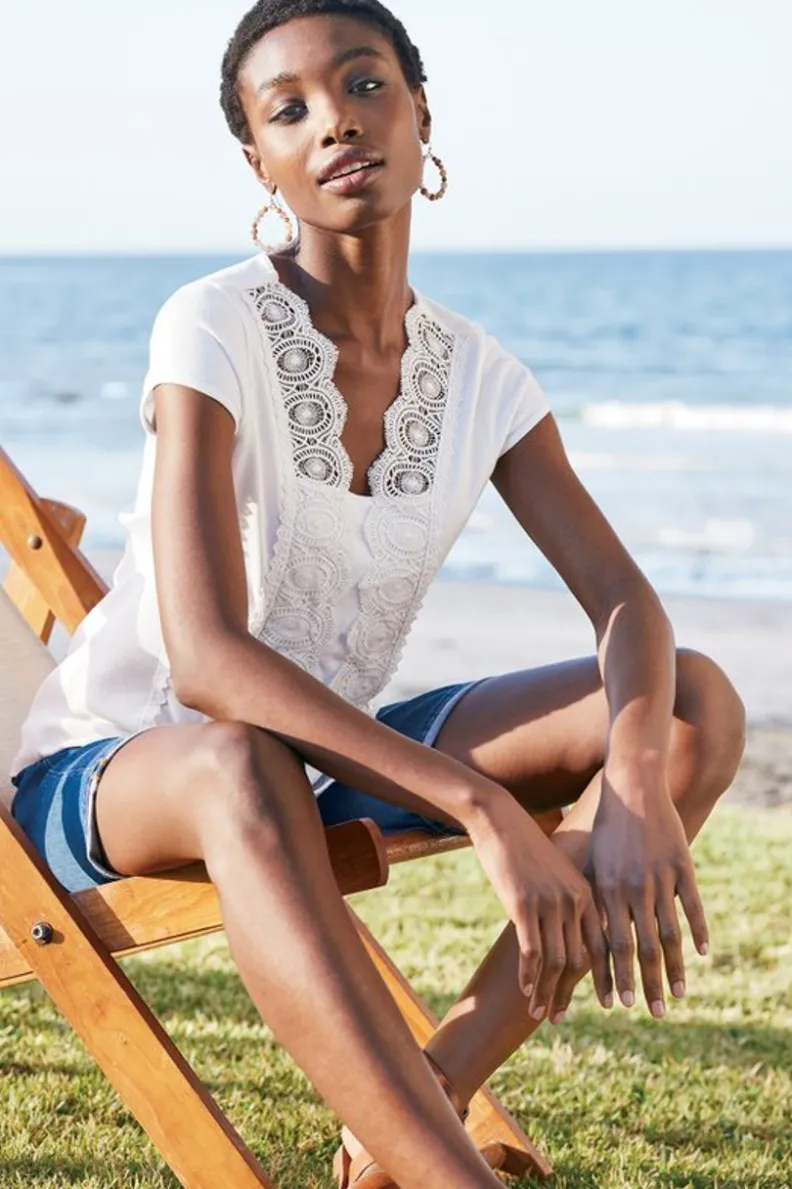 Best Soft Surroundings Breelyn Top I White