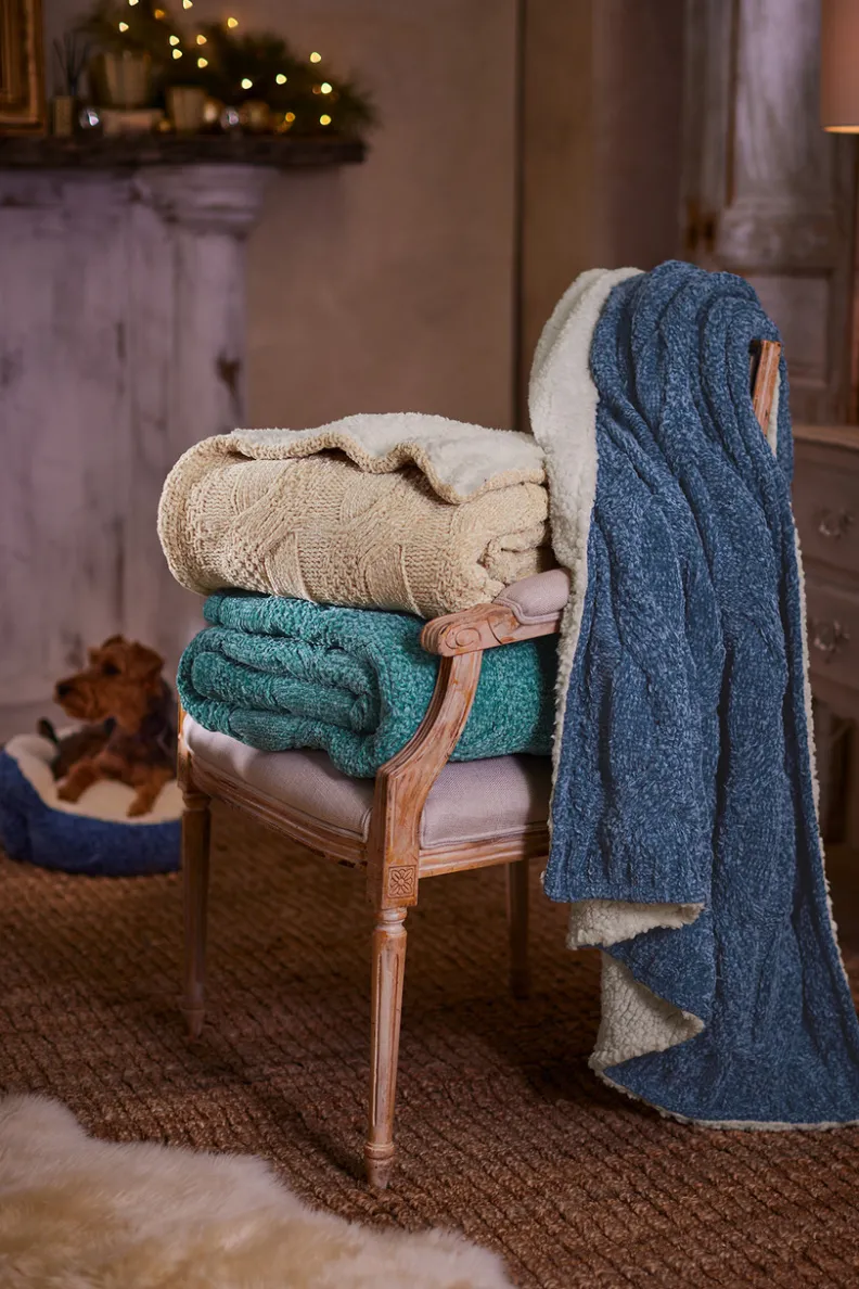 Hot Soft Surroundings Cecilia Chenille Throw