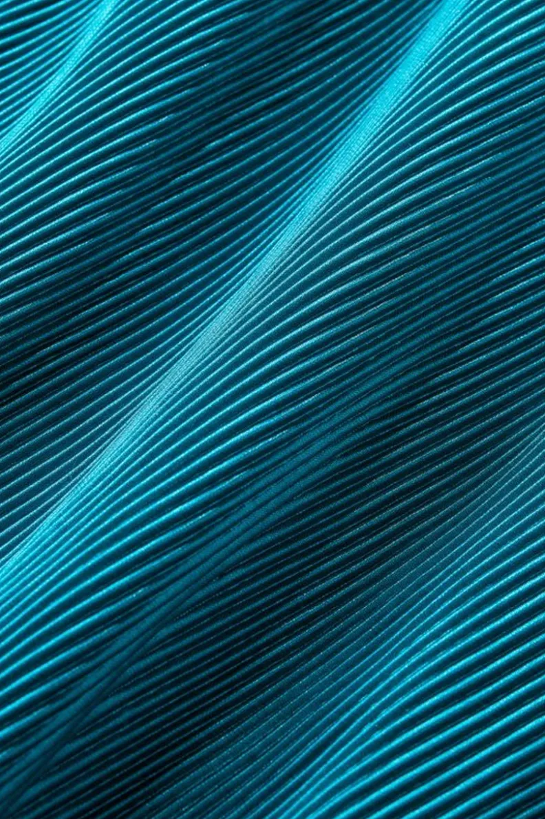 Fashion Soft Surroundings Cella Plisse Wide Leg Pants DeepLagoon