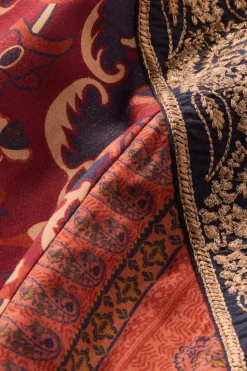 Outlet Soft Surroundings Cindra Maxi Dress AutumnalPatchwork