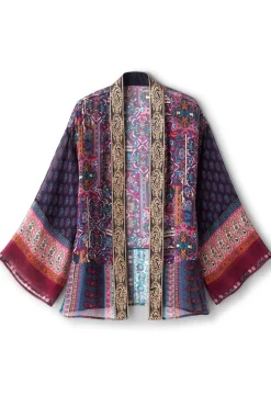 Fashion Soft Surroundings Cindra Topper AutumnalPatchworkMulti