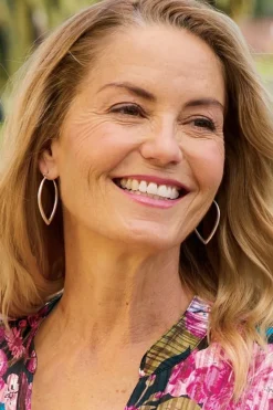 Online Soft Surroundings Cosma Hoop Earrings