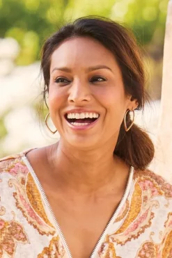 Online Soft Surroundings Cosma Hoop Earrings