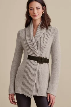 Online Soft Surroundings Country Weekend Sweater Taupe