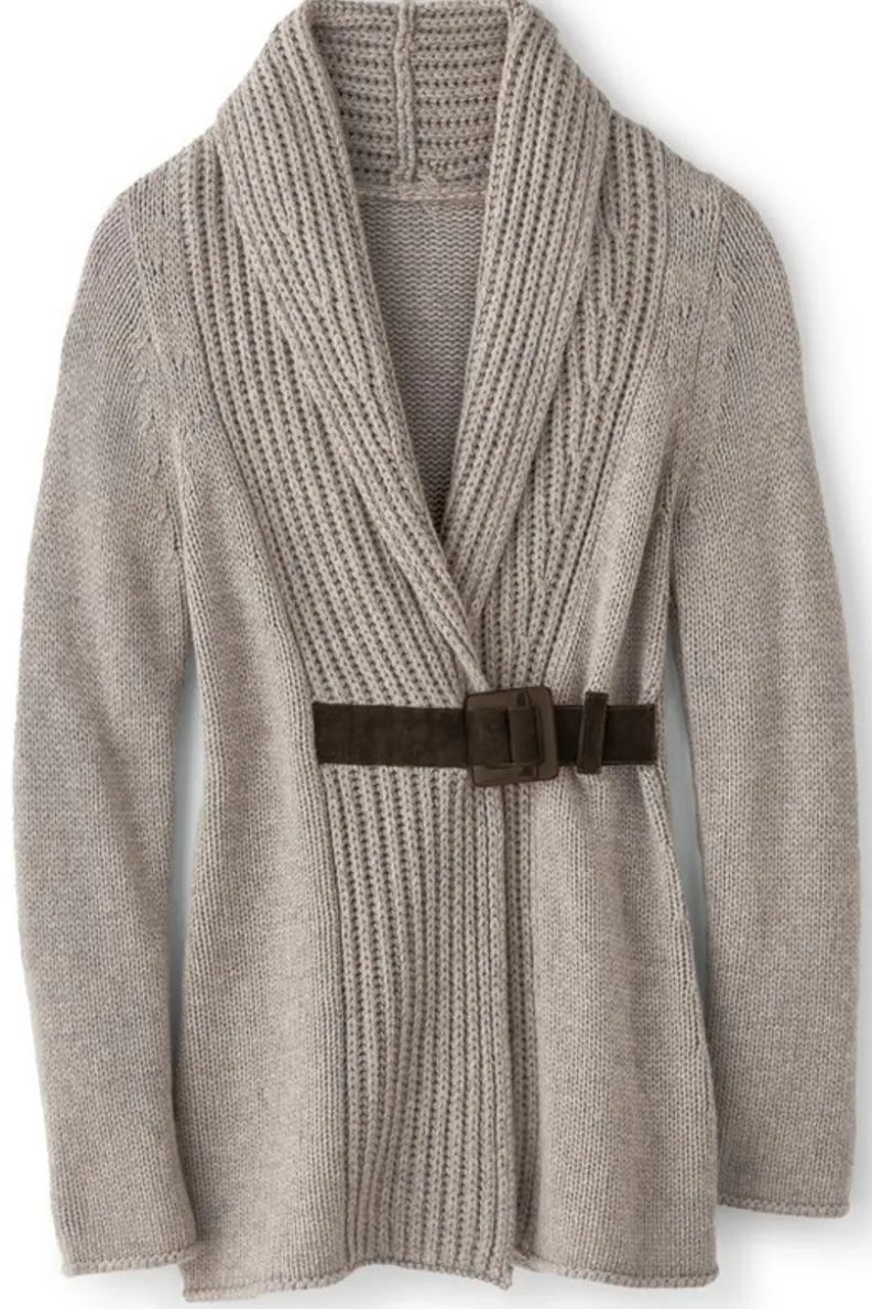 Online Soft Surroundings Country Weekend Sweater Taupe