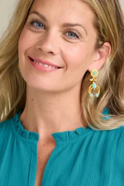 Fashion Soft Surroundings Dakota Drop Earrings Turquoise