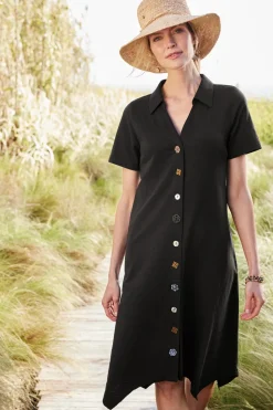 Best Soft Surroundings Danielle Button Dress