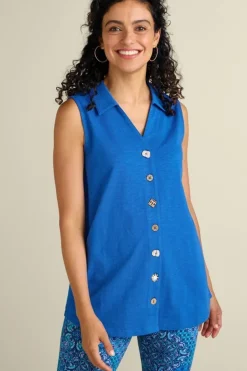 New Soft Surroundings Danielle Sleeveless Tunic