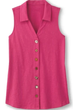 New Soft Surroundings Danielle Sleeveless Tunic