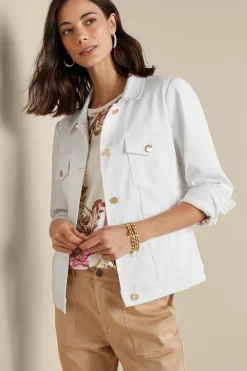 Clearance Soft Surroundings Diana Shapely Denim Jacket