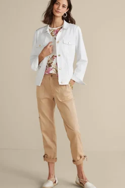 Clearance Soft Surroundings Diana Shapely Denim Jacket