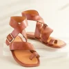 Clearance Soft Surroundings Diba True Cite See Buckle Sandal Whiskey