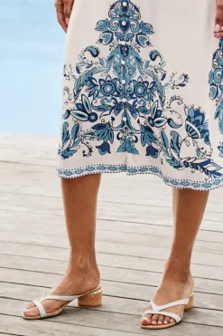 Discount Soft Surroundings Donald Pliner Mida Cork Heel Slide